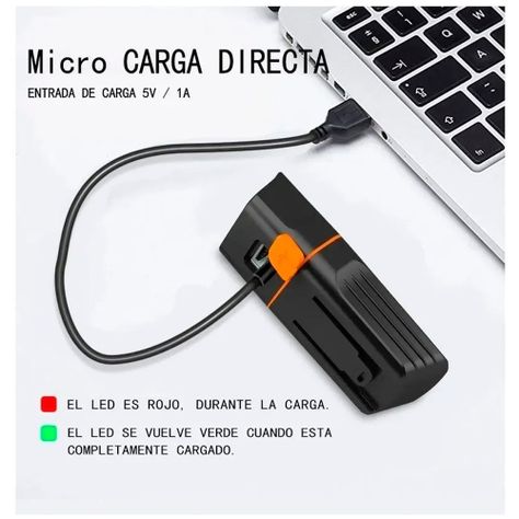 Luz Recargable Impermeable Para Bicicleta - 1000 Lum Tl210-2