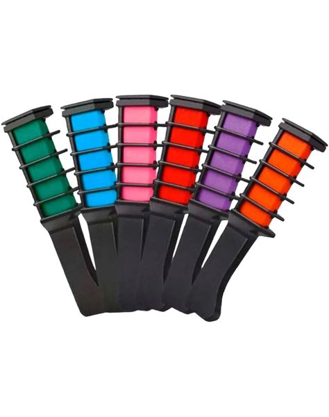 SET 6 PEINES COLORES-0