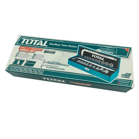 Set De Dados Barrote Cuadrante 1/2 10 Piezas Total-2