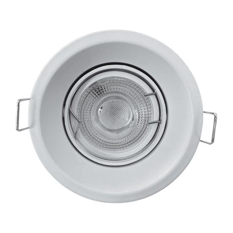 Pack 10 Focos LED Embutido Retraído Porta GU-10 Pessaro MR16-5