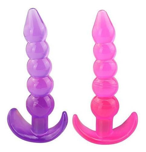 Plug Dilatador Tapon Anal Silicona Suave Jueguete Sexual-5