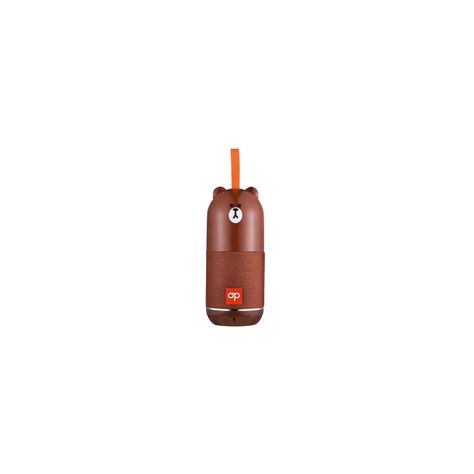 Parlante Bluetooth Diseño Oso Infantil Café - Puntostore-0