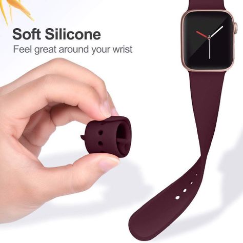 Correa Boton Compatible Iwatch Apple Watch Negro 38-40-41MM-3