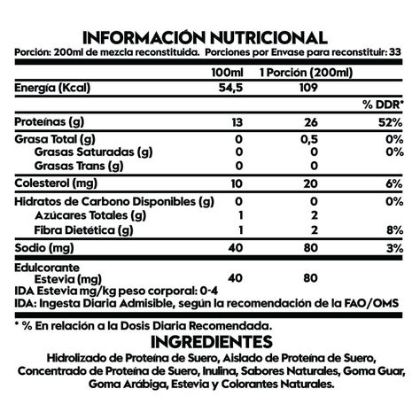 Proteina Whey Deliciosa 2.3 lb Chirimoya alegre + Glutamina 432g 80Sv-1