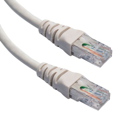 Cable De Red UTP Patchcord Cat6 50Cm Gris-0