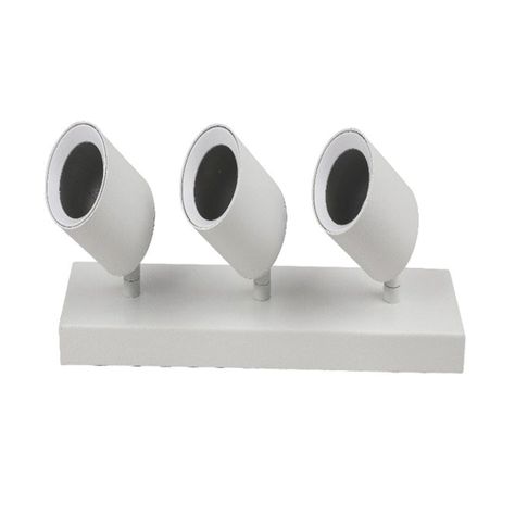 Foco Spotlight Sobrepuesto Cielo O Muro 3*GU-10 Blanco W-2