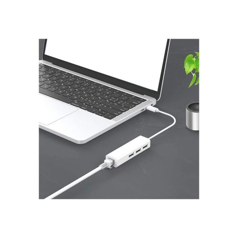 HUB Tipo C RJ45 Adaptador 4 en 1 Tecnolab-1