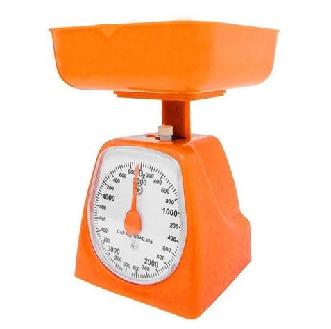 Pesa/Balanza Analógica 5Kg con Bandeja Extraíble-0