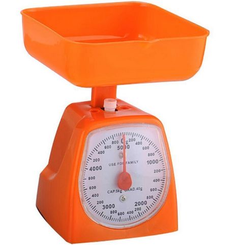 Pesa/Balanza Analógica 5Kg con Bandeja Extraíble-1