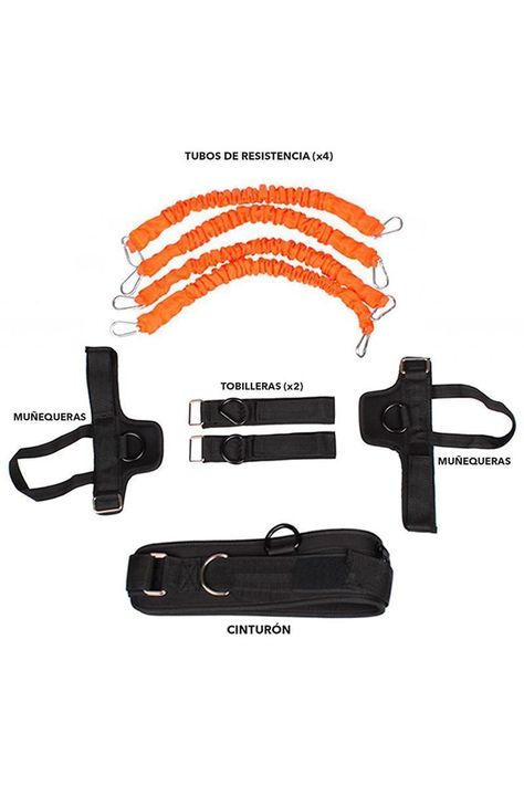 Kit de Entrenamiento Resistencia Naranjo-2