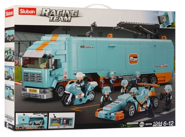 Camion Taller con Auto Formula Uno-4