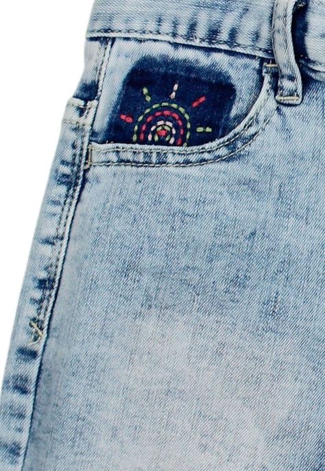 Short kids niña jeans craft 310-2