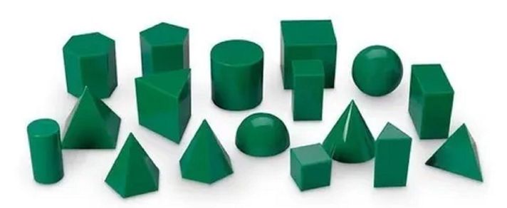 Cuerpos Geométricos 3d 17 Unidades-0