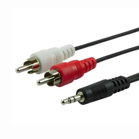 Cable Audio Plus 3.5mm Plug A Rca 1.5m (cable 2X1)-1
