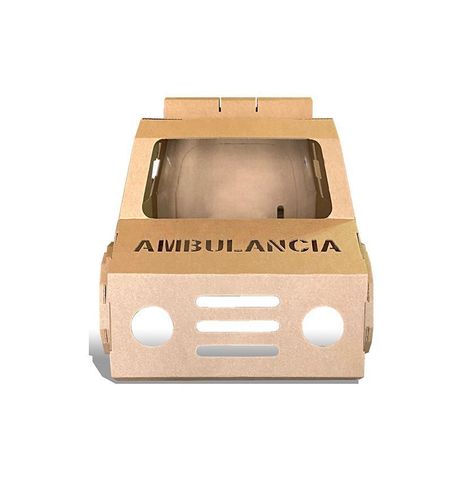 AMBULANCIA DE CARTÓN- Run run-2