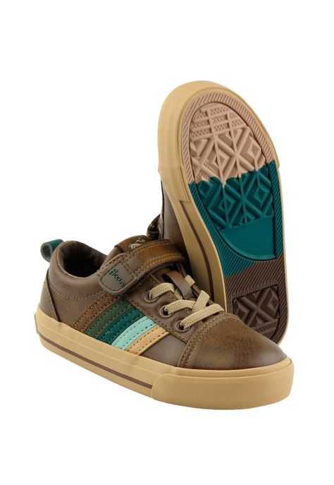 Zapatilla urbana velcro elastico a caminar niño 878-3