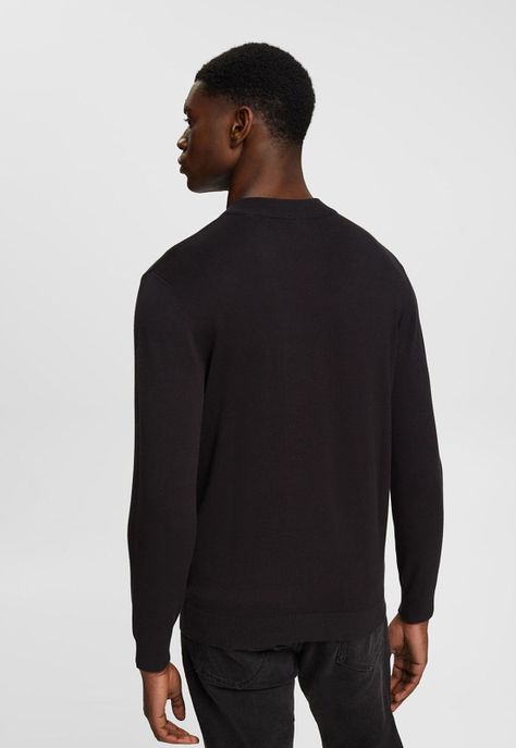 Sweater De Punto Hombre Esprit Azul cielo-1