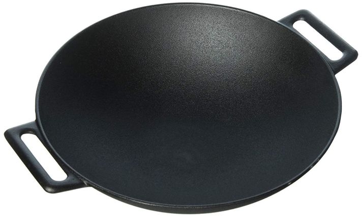 Wok Redondo 30,5cm Hierro Fundido Jim Beam-2
