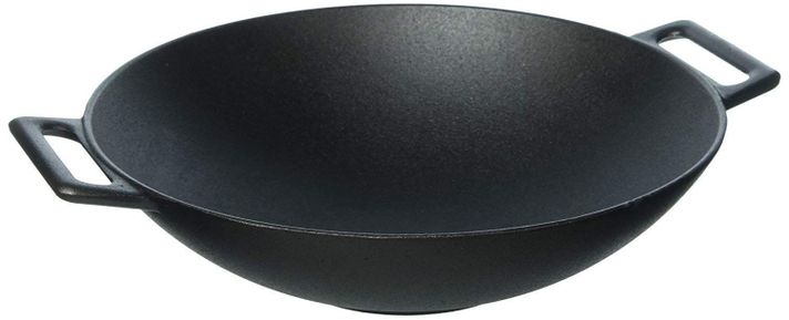 Wok Redondo 30,5cm Hierro Fundido Jim Beam-1