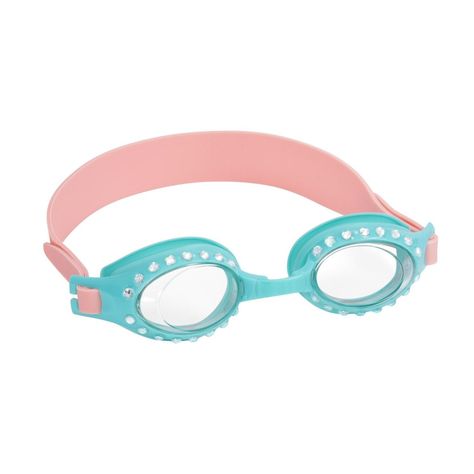 Lentes Agua Niñas +3 Años / Brillos Azul-0