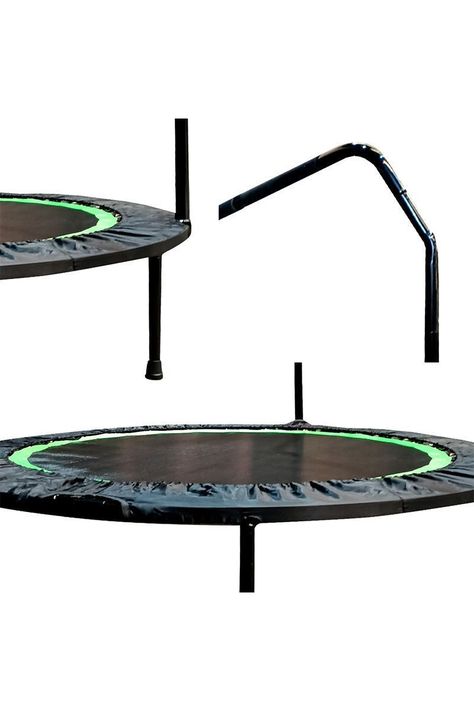 Trampolín 1.2M con Soporte Fit Cama Elástica Negro-3