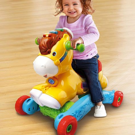 Correpasillos y Balancín 2 en 1 Caballito Vtech-4