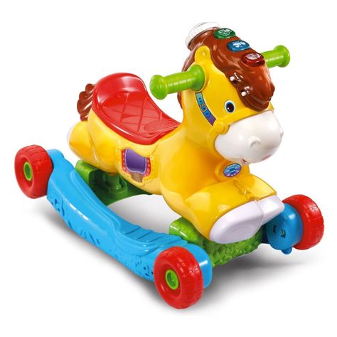 Correpasillos y Balancín 2 en 1 Caballito Vtech-2
