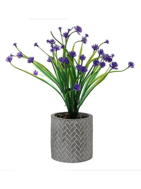 Plantita artificial deco altura .28 cm.. Unico-0