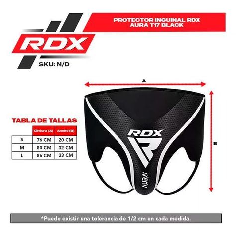 Protector Inguinal Rdx - Aura T17 Black-5