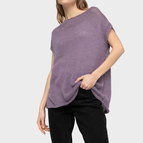 Polera Sin Mangas Cuello de Tortuga-0