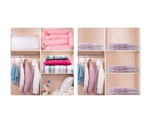 Pack 12 Bolsas Al Vacio 70 X 100 Cm Comprimir Ropa-2