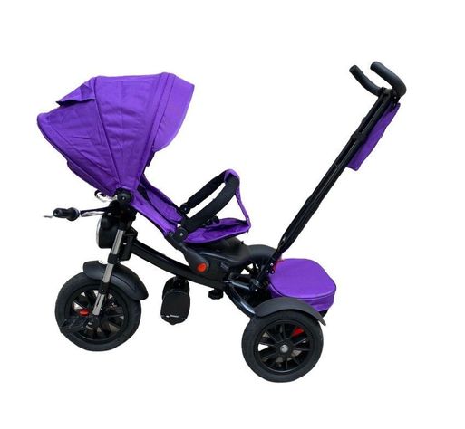 Triciclo Coche 360 Reclinable Neumáticos Inflables-1
