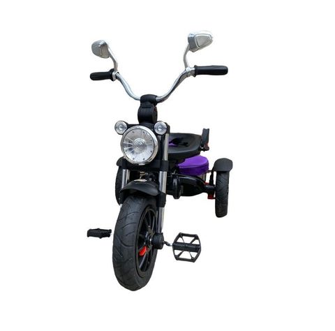 Triciclo Coche 360 Reclinable Neumáticos Inflables-5