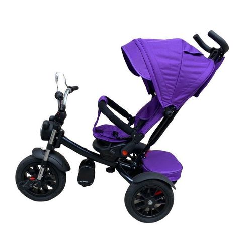 Triciclo Coche 360 Reclinable Neumáticos Inflables-0
