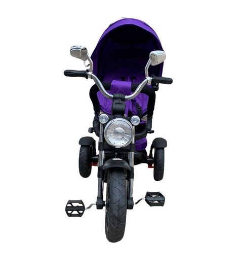 Triciclo Coche 360 Reclinable Neumáticos Inflables-3