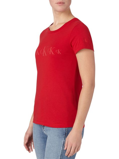 Polera Ck Eco Slim  Rojo Calvin Klein-2