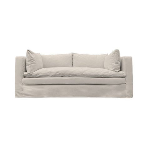 Sofá Puelo Chenille Hueso 3C-0