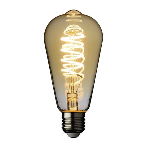 Pack 10 Ampolleta LED E-27 Filamento 5W ST64-5