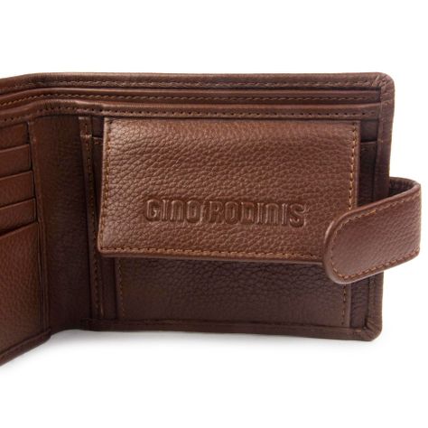 Billetera de hombre Capri 985 Café Gino Rodinis-3