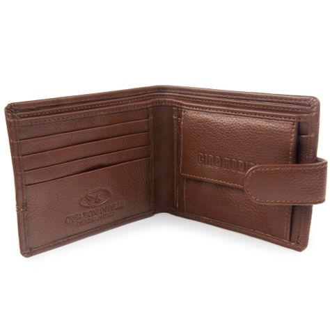 Billetera de hombre Capri 985 Café Gino Rodinis-2