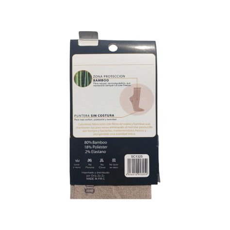 Pack De 4 Pares De Calcetines Diabeticos/Bambú De Vestir Hombre-2