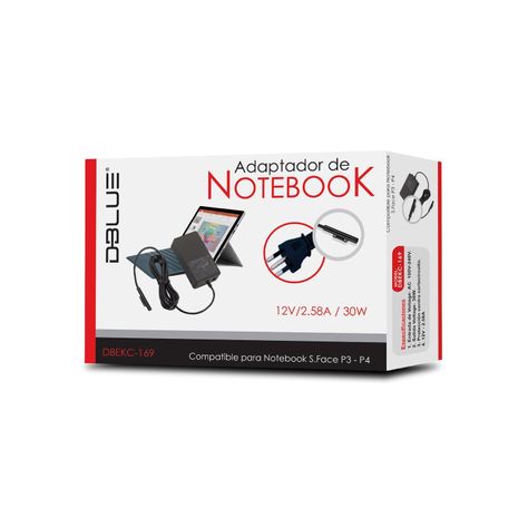 Cargador Notebook Compatible Surface Pro3 Pro4 12v 30W-0