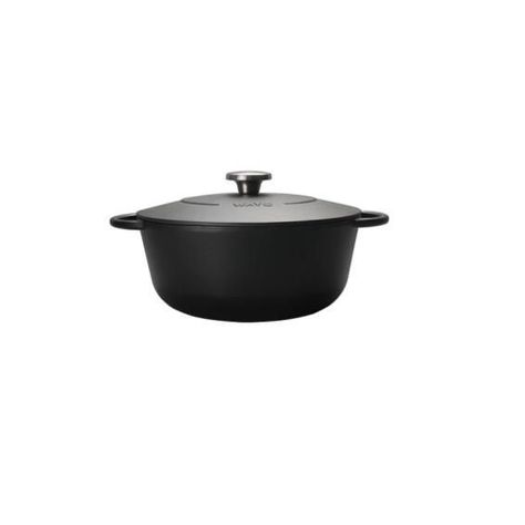 OLLA ENAMEL 24CM IRON CAST WAYU-0