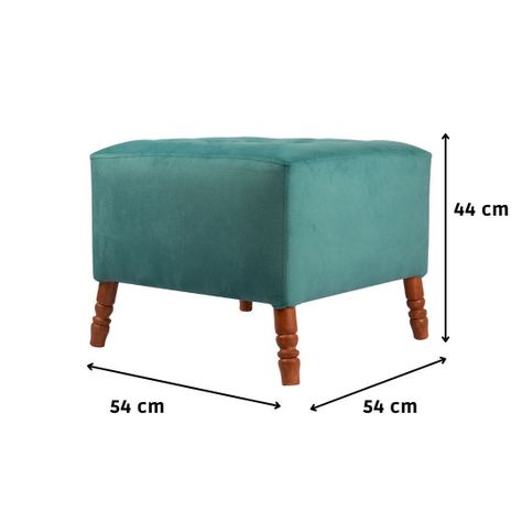 Pouf  Alejandro Diseño Calipso Felpa Máxima Design-3