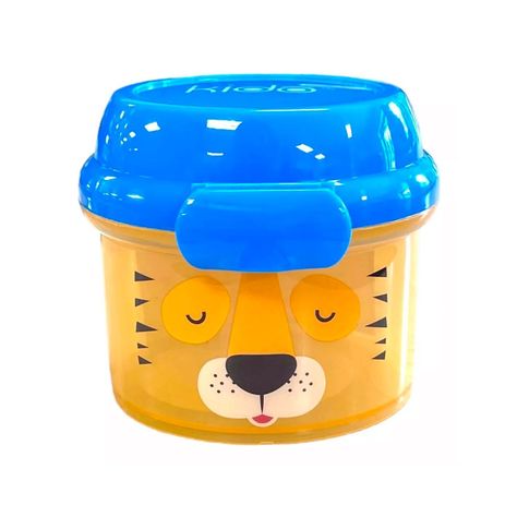 Porta Snack Animal Collection II 280 ml Amarillo/Morado/Rojo - KIDO-0