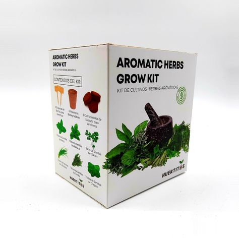 Kit de cultivo Hierbas Aromáticas (GROWKIT)-0