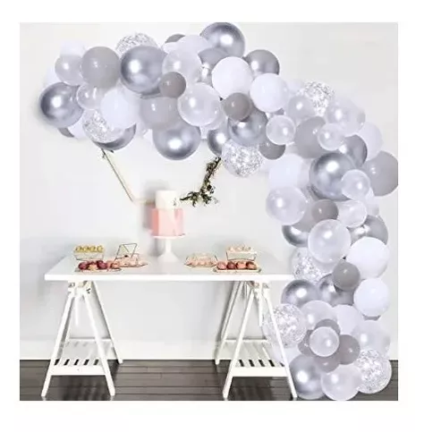 Pack 25 Set De Cumpleaños Globos Cumpleaños Globo Metalizado 100939-2