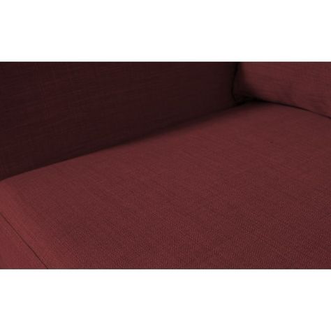 Seccional Kaile Chenille Tipo Lino Rojo-2