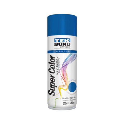 Pintura Aerosol Spray Uso General Azul 350 Ml-0