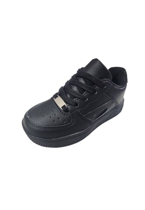 Zapatilla Negro Escolar-0